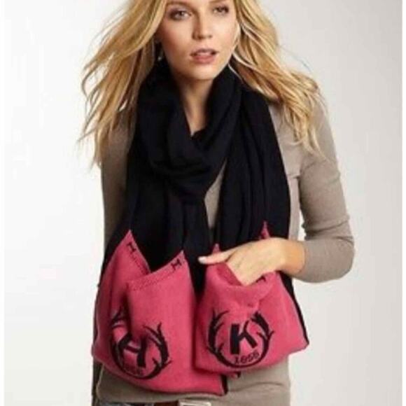 Hunter Pocket Wool Cashmere Long Scarf - Picture 5 of 7